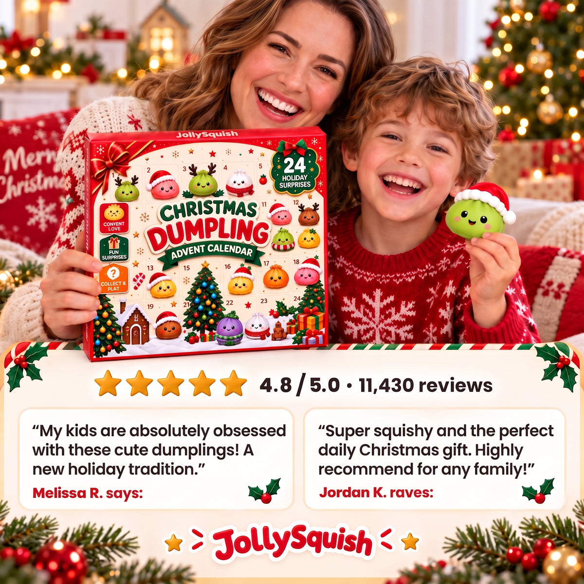 JollySquish Dumpling Advent Calendar