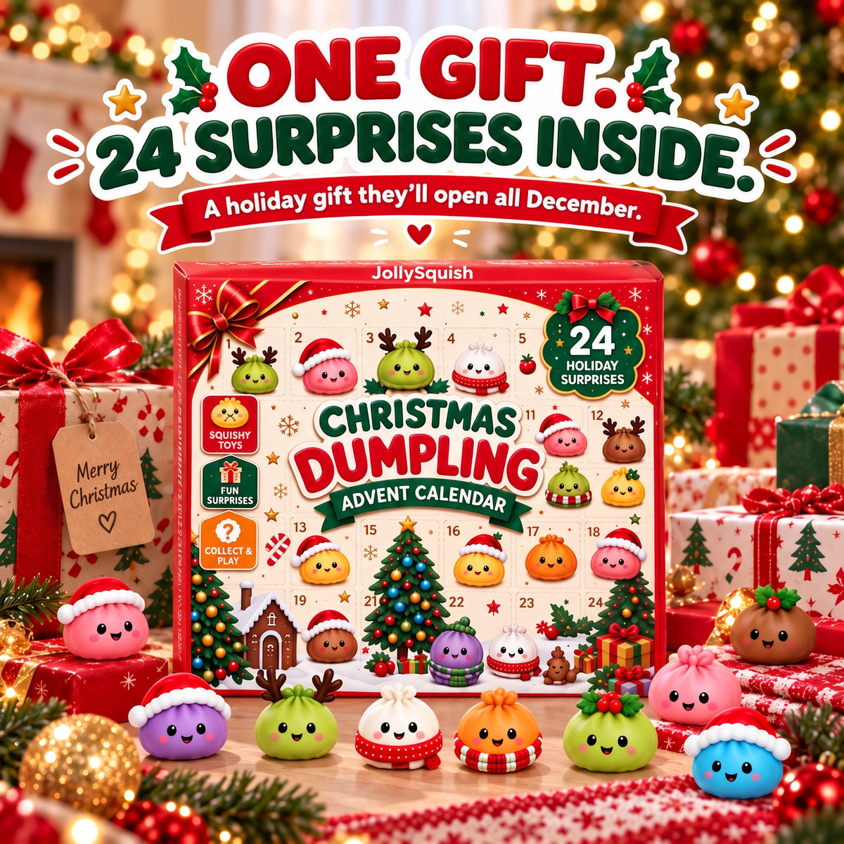 JollySquish Dumpling Advent Calendar